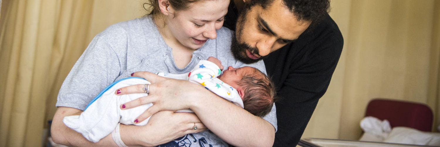 parents and baby