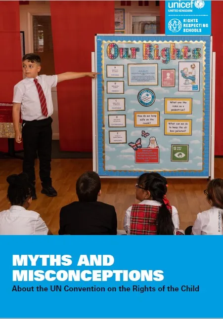 Myths and Misconceptions Cover showing girls in playground