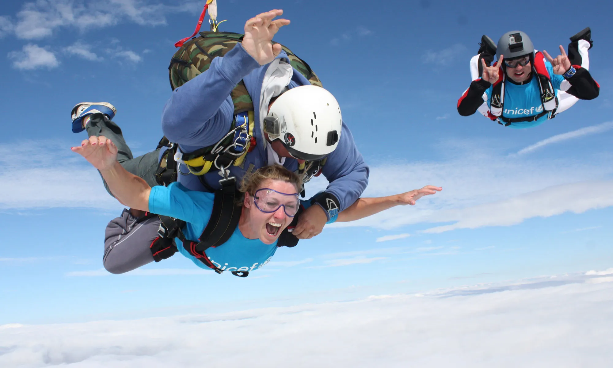 Take on a charity adrenaline challenge for Team Unicef.