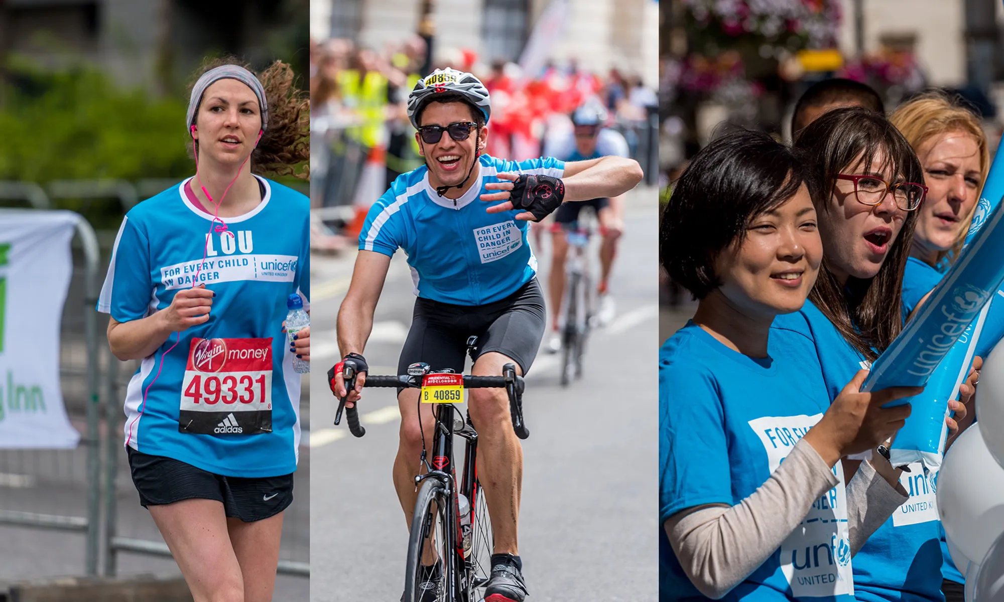 Run, cycle, swim or skydive for Team Unicef. Choose a charity challenge event and raise money to keep children safe.