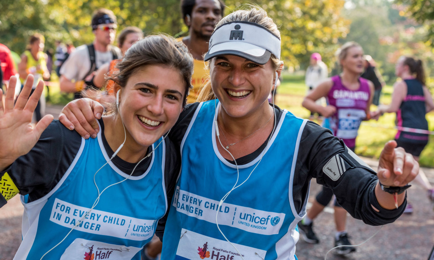 Sign up for a charity run with Team Unicef