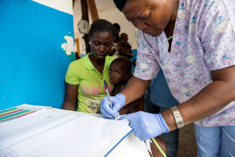In Liberia, we're strengthening data collection, monitoring and reporting on nutrition treatment to ensure that we’re doing the right thing in the right places. Unicef/2016/Maule-Ffinch
