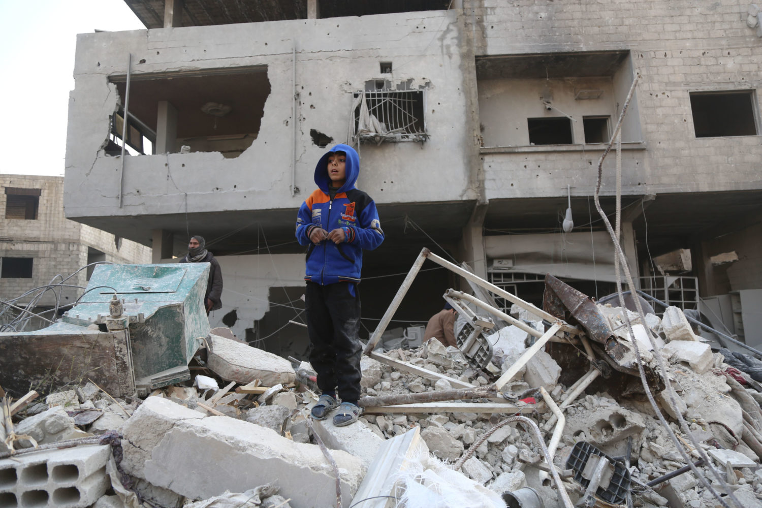A bloody start to a new year in Syria: Over 30 children killed in the ...