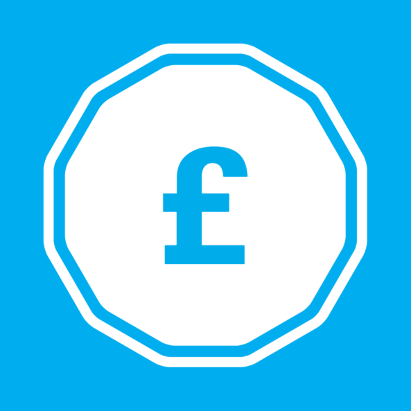 Icon, graphic: coin, money, fundraise, fundraising