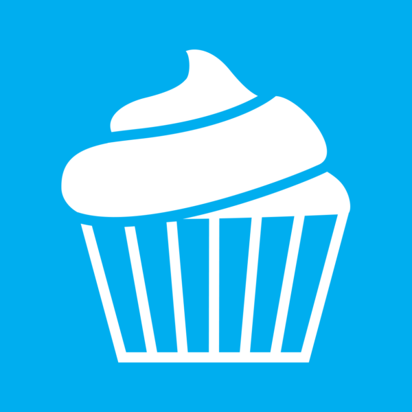 Graphic icon to represent a bake sale