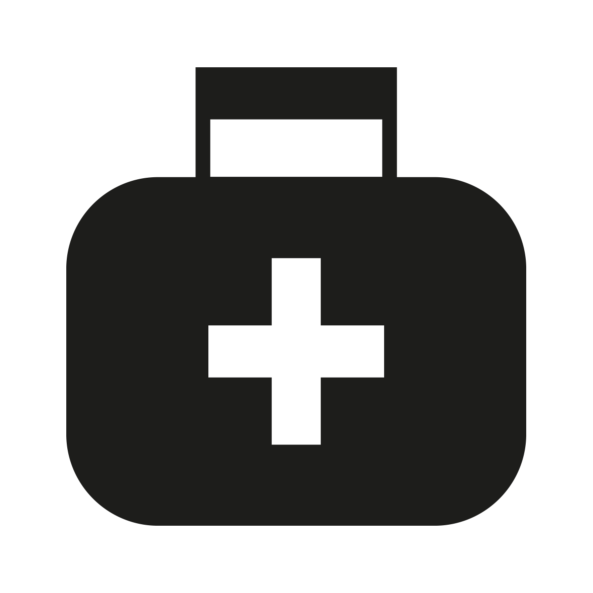 Graphic icon to represent medical supplies