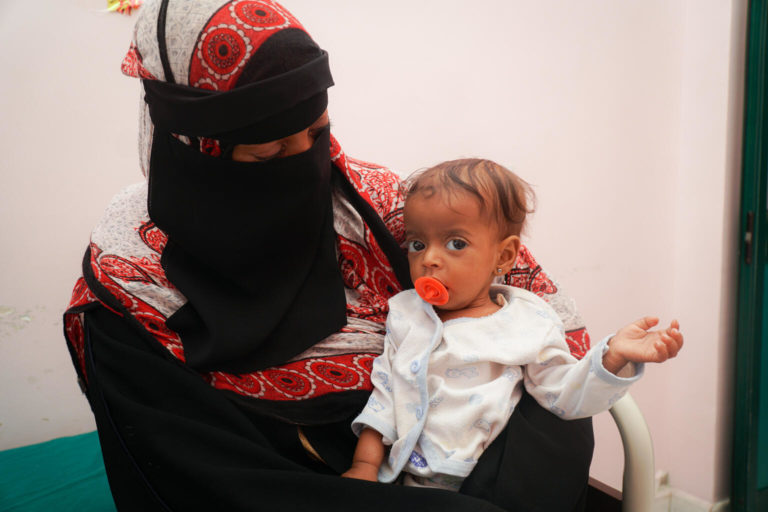 Yemen donate -child malnutrition