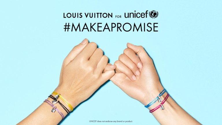 The good cause: Louis Vuitton x UNICEF create a neon summer