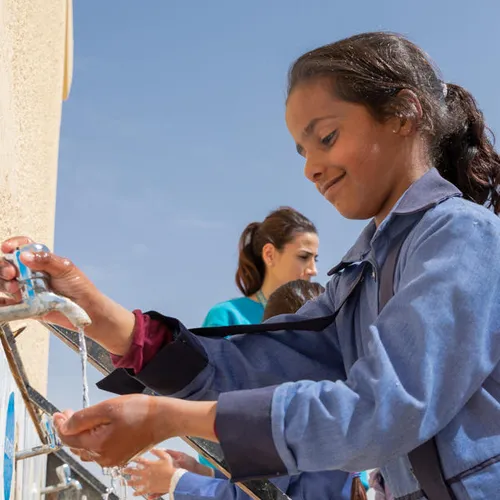 handwashing in Jordan