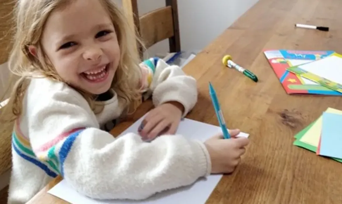 Doing schoolwork at home