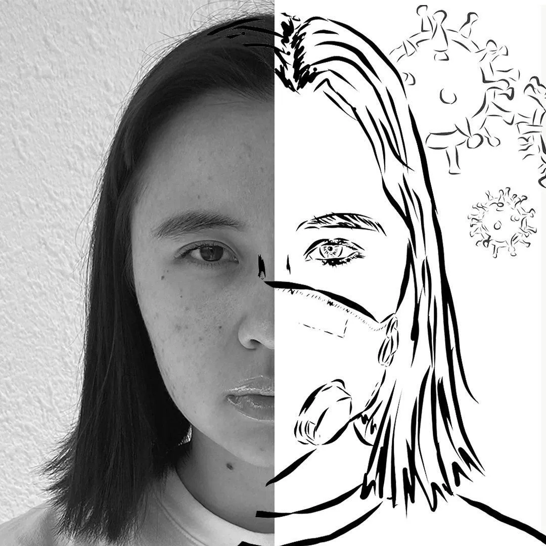 Coronavirus art by youth