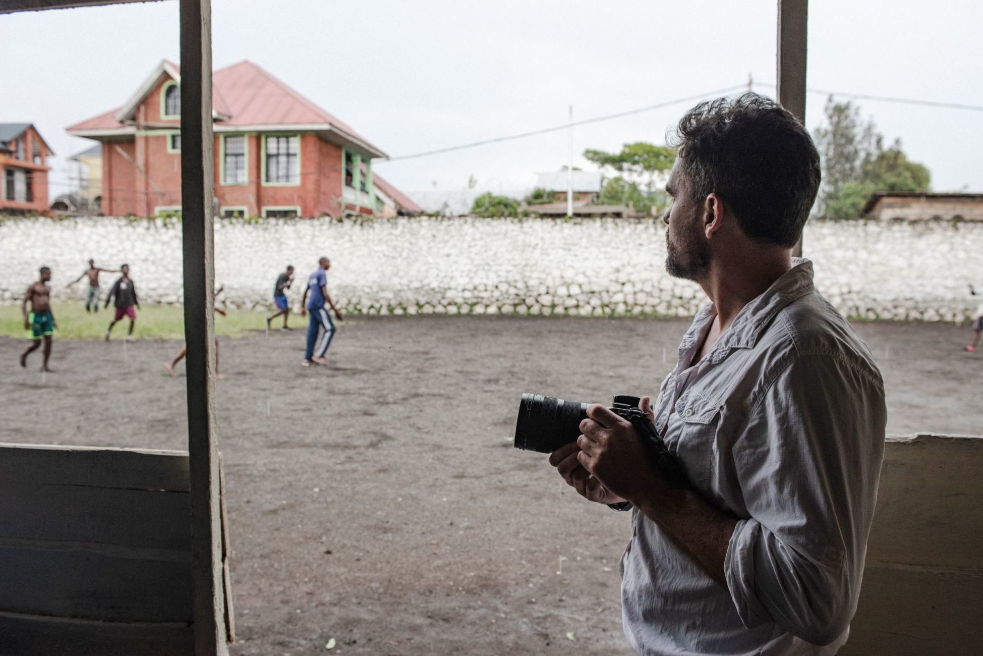 Levison Wood took photographs of children formerly associated with armed groups (child soldiers) in the Democratic Republic of Congo (DRC).