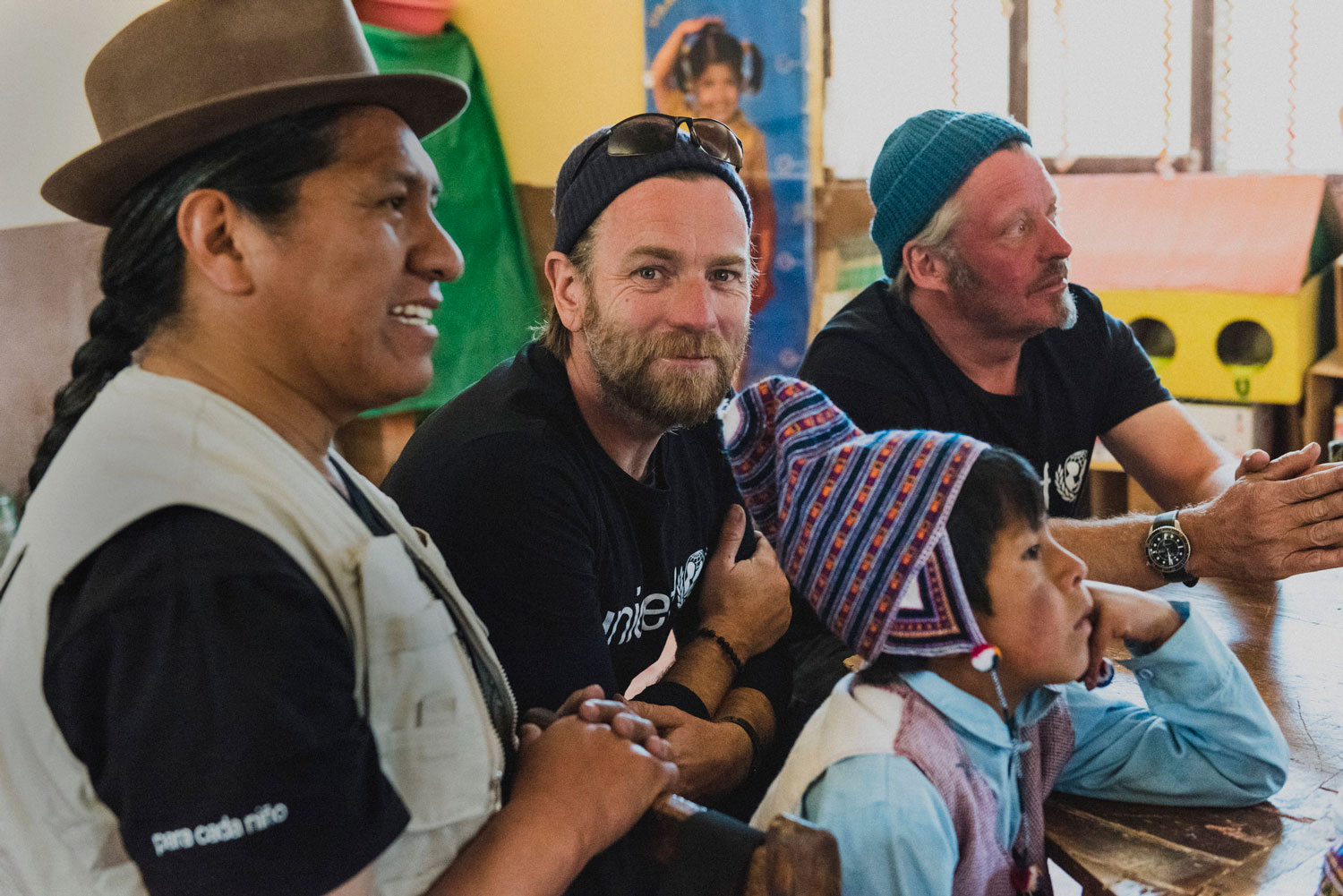 Long Way Up and Unicef in Bolivia