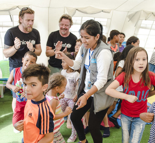 Long Way Up and Unicef in Peru