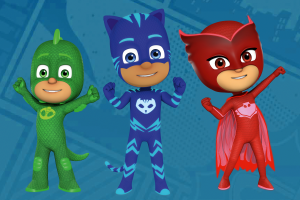 PJ Masks Bedtime Heroes characters