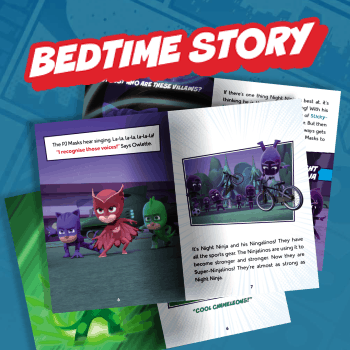 PJ Masks Bedtime Heroes story