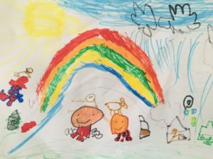 Reimagine a Kinder World by Jago & Spike, age 6