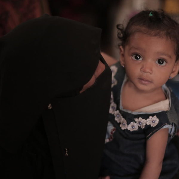 Ramadan Appeal - Yemen baby girl being treated with malnutrition