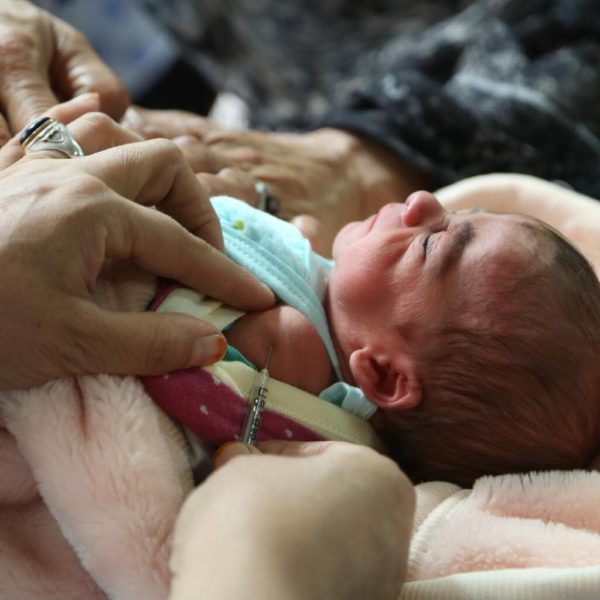 An infant received their BCG vaccine