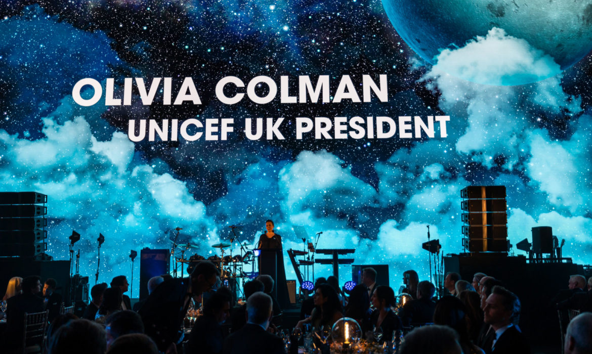 Olivia Colman at Blue Moon Gala