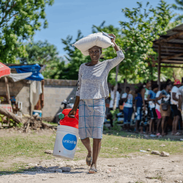 Your donation could provide a family with a month's worth of clean water and sanitation supplies, protecting them from deadly diseases and helping them to maintain basic hygiene.